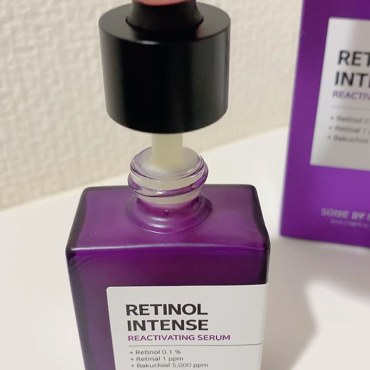 レチノールインテンスリアクティベーションセラム/SOME BY MI/美容液を使ったクチコミ（3枚目）