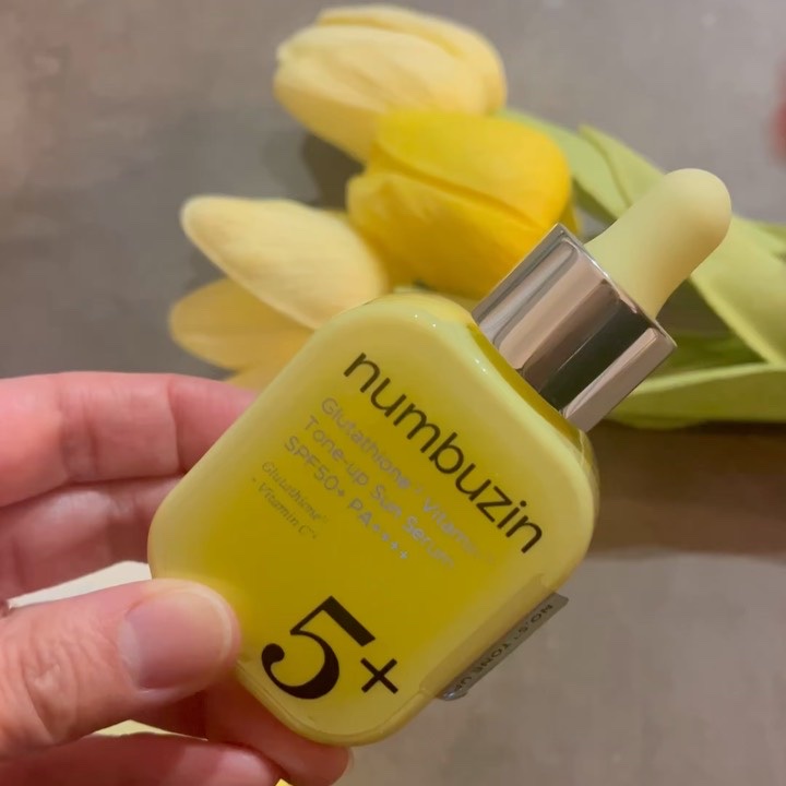 5番 白玉グルタチオン100×TXA10集中トーニング美容液/numbuzin/美容液を使ったクチコミ（2枚目）