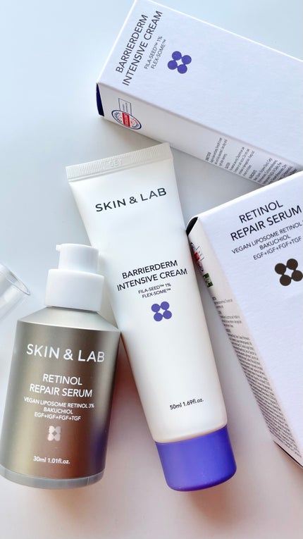 ヴィーガンリポソームレチノールセラム/SKIN&LAB/美容液の人気ショート動画