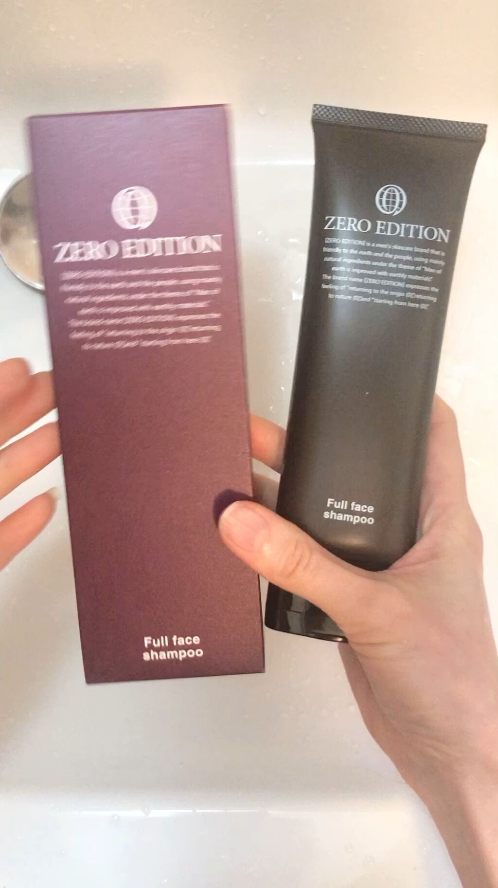 フルフェイスシャンプー/ZERO EDITION/洗顔フォームを使ったクチコミ（1枚目）