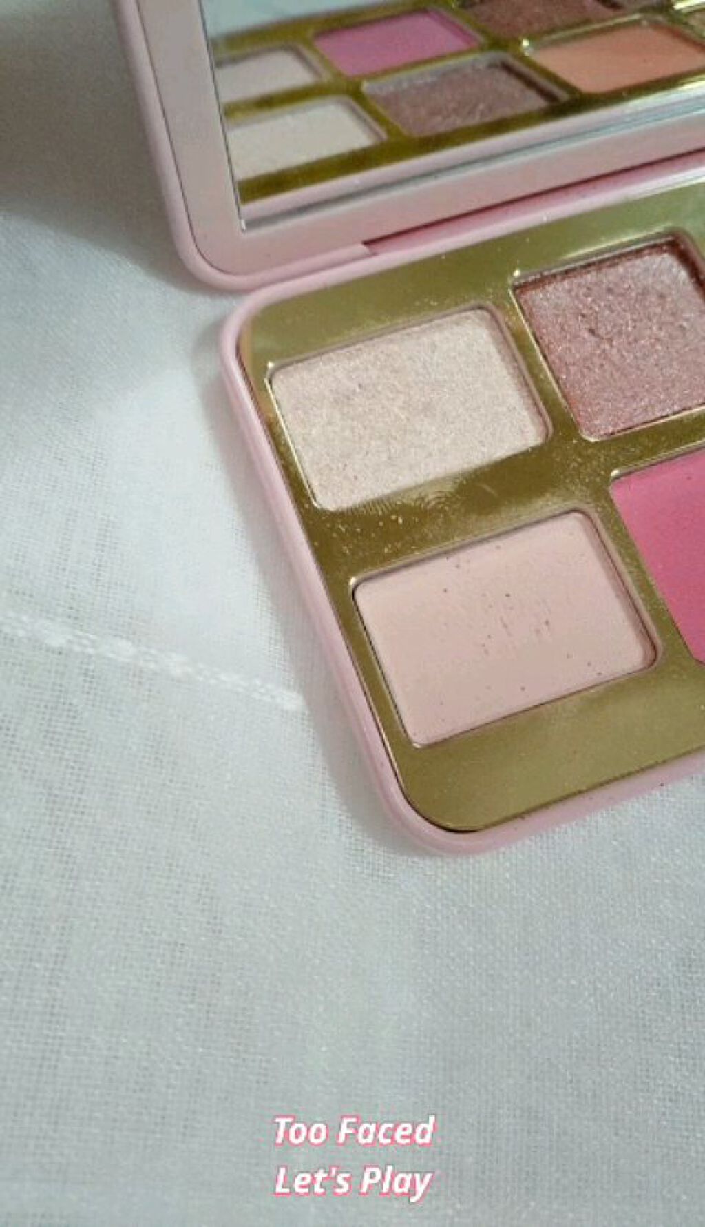 レッツ プレイ ミニ アイシャドウ パレット/Too Faced/アイシャドウパレットの動画クチコミ5つ目