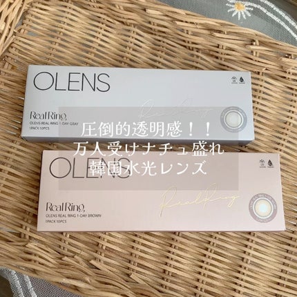 Real Ring 1day/OLENS/ワンデー(1DAY)カラコンの人気ショート動画