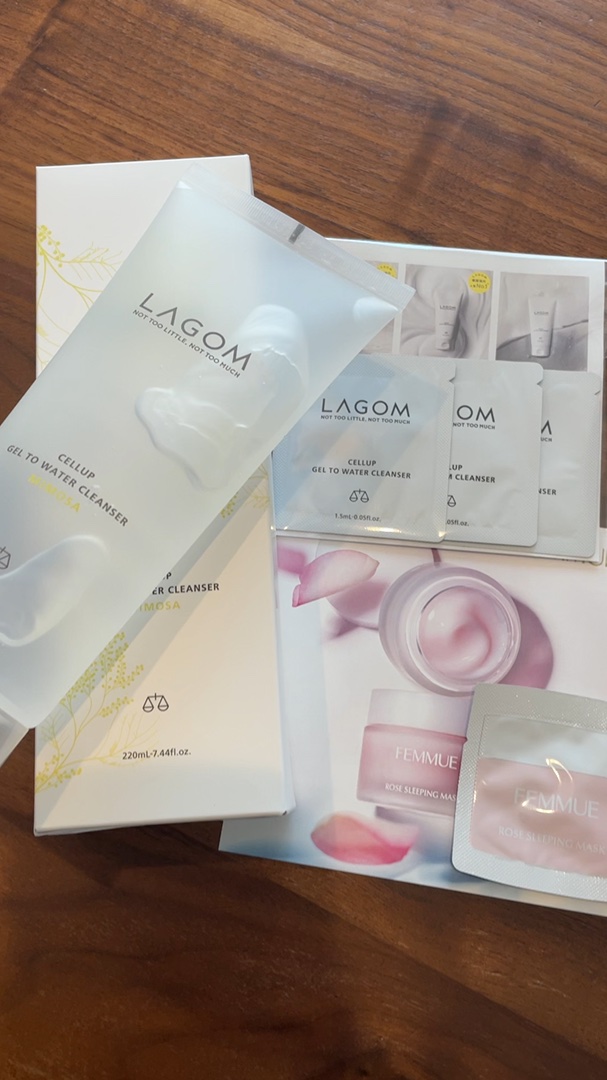 ラゴム ジェルトゥウォーター クレンザー(朝用洗顔)/LAGOM /その他洗顔料の動画クチコミ4つ目