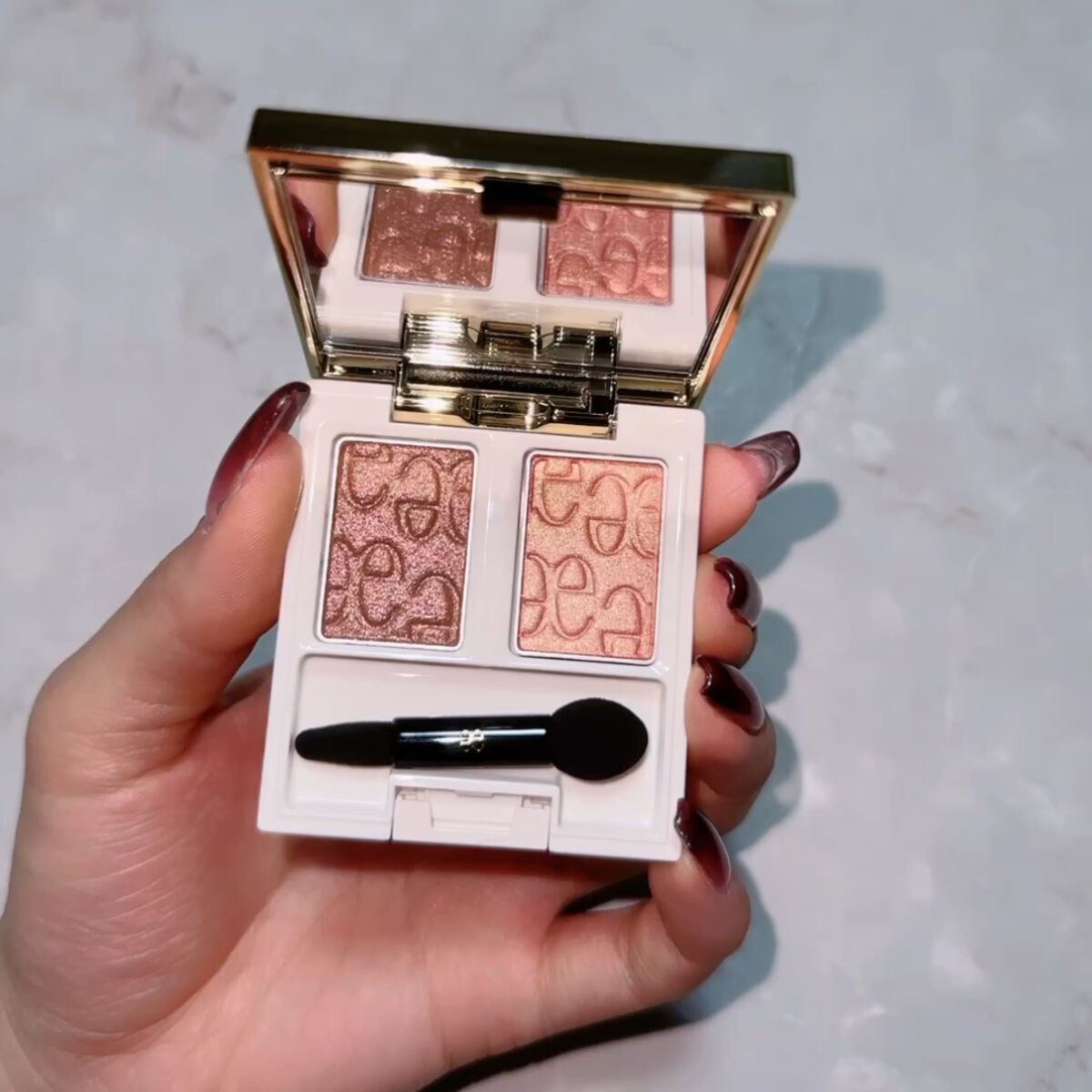 エレガンス エタンセル アルモニーアイズ/Elégance/アイシャドウパレットの動画クチコミ3つ目