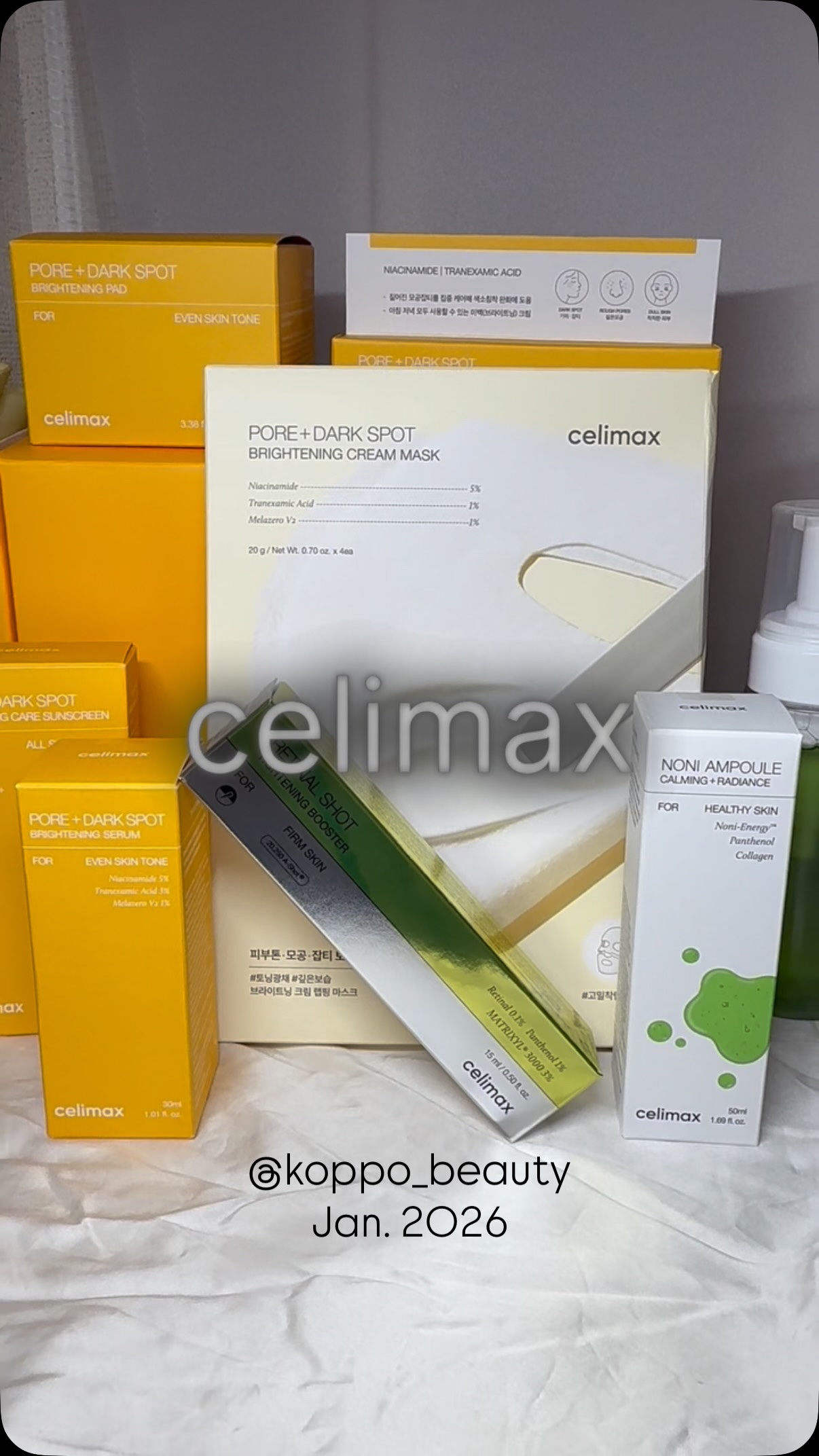 ポアブライトニング シミケア パッド/celimax/トナーパッドの人気ショート動画