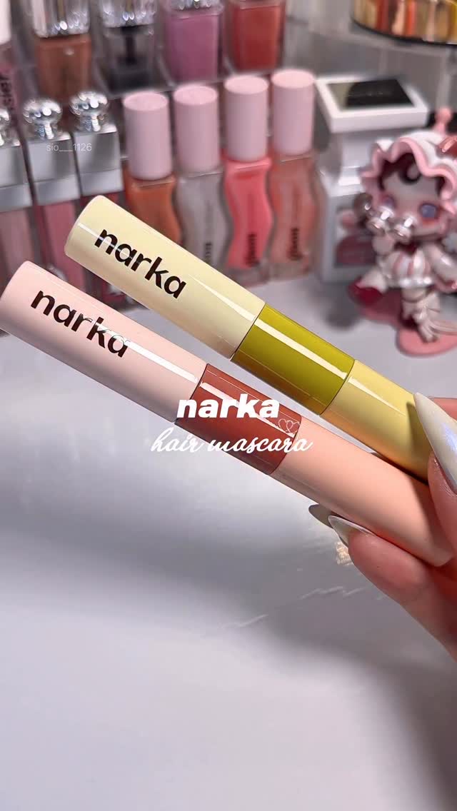 ハードフィックスヘアマスカラ/narka/その他スタイリングの人気ショート動画