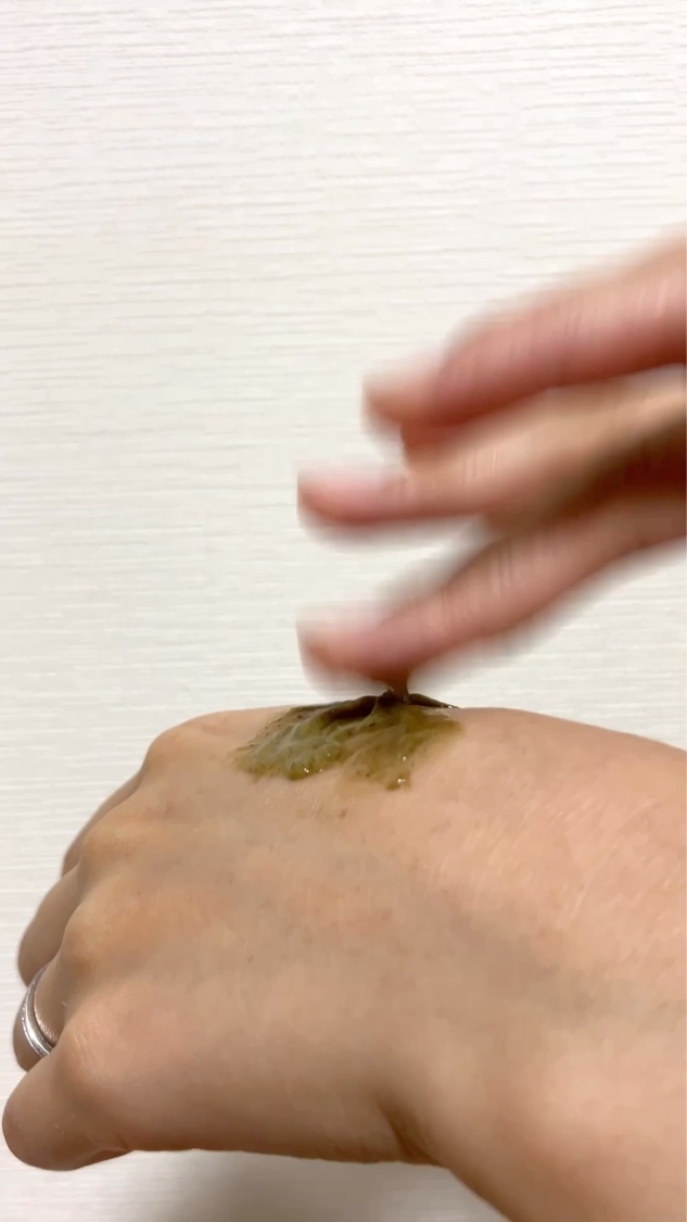 ピュア アルテミシア ディープ クラリファイングマスク トゥ フォーム クレンザー/HANYUL(ハンユル)/クレンジングを使ったクチコミ（2枚目）