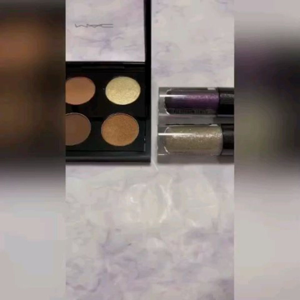 ダズルシャドウ エクストリーム/M・A・C/単色アイシャドウの動画クチコミ3つ目