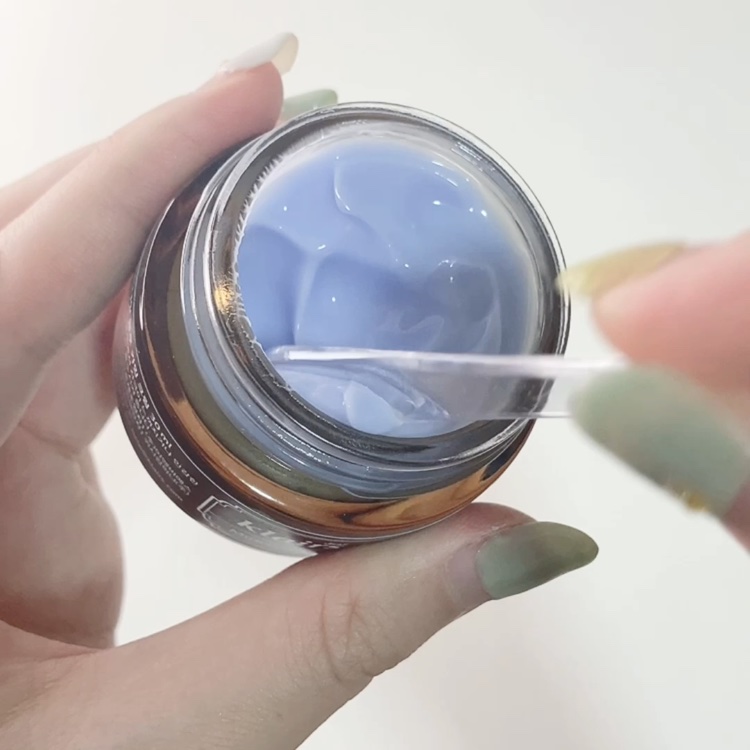 ミッドナイトブルーカーミングクリーム/Klairs/フェイスクリームを使ったクチコミ（2枚目）