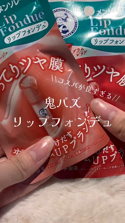 メンソレータム リップフォンデュ/メンソレータム/リップバームを使ったクチコミ(1枚目)