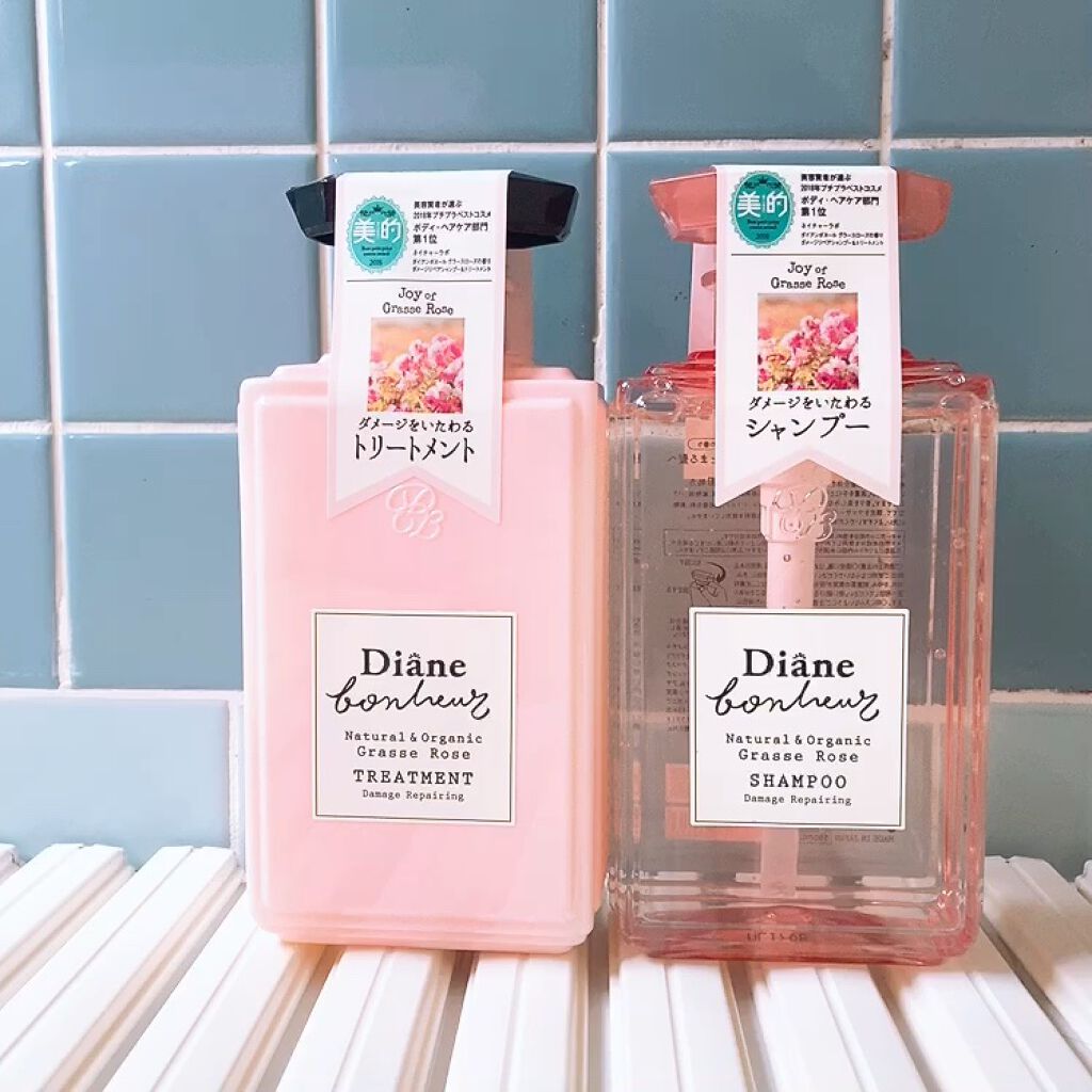 グラースローズの香り/シャンプー＆トリートメント/ダイアン/市販シャンプーの動画クチコミ2つ目