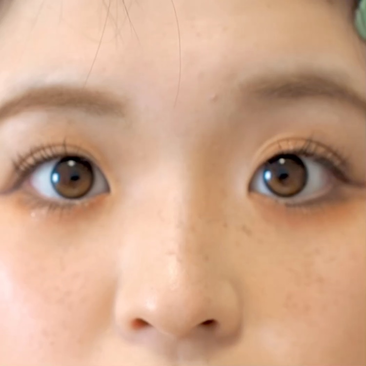 Glowy 1day/OLENS/ワンデー（１DAY）カラコンを使ったクチコミ（3枚目）