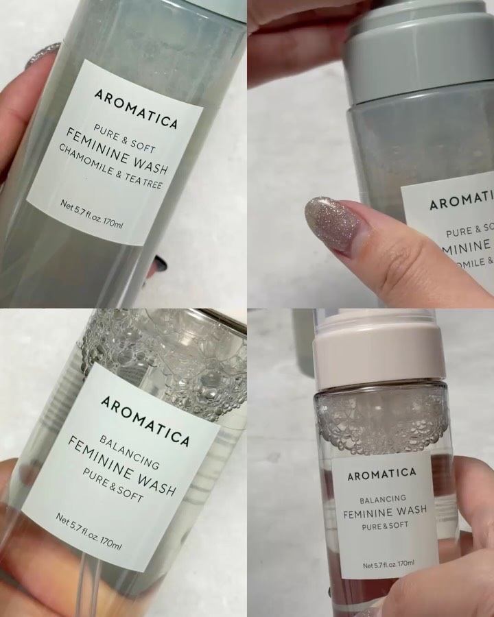 ピュア＆ソフトデリケートゾーンソープカモミール＆ティーツリー/AROMATICA/デリケートゾーンケアを使ったクチコミ（2枚目）