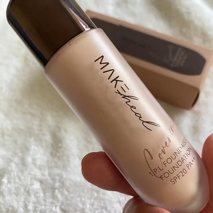 メイクヒール ワン ピーエルファンデーション/MAKEHEAL/リキッドファンデーションを使ったクチコミ（1枚目）