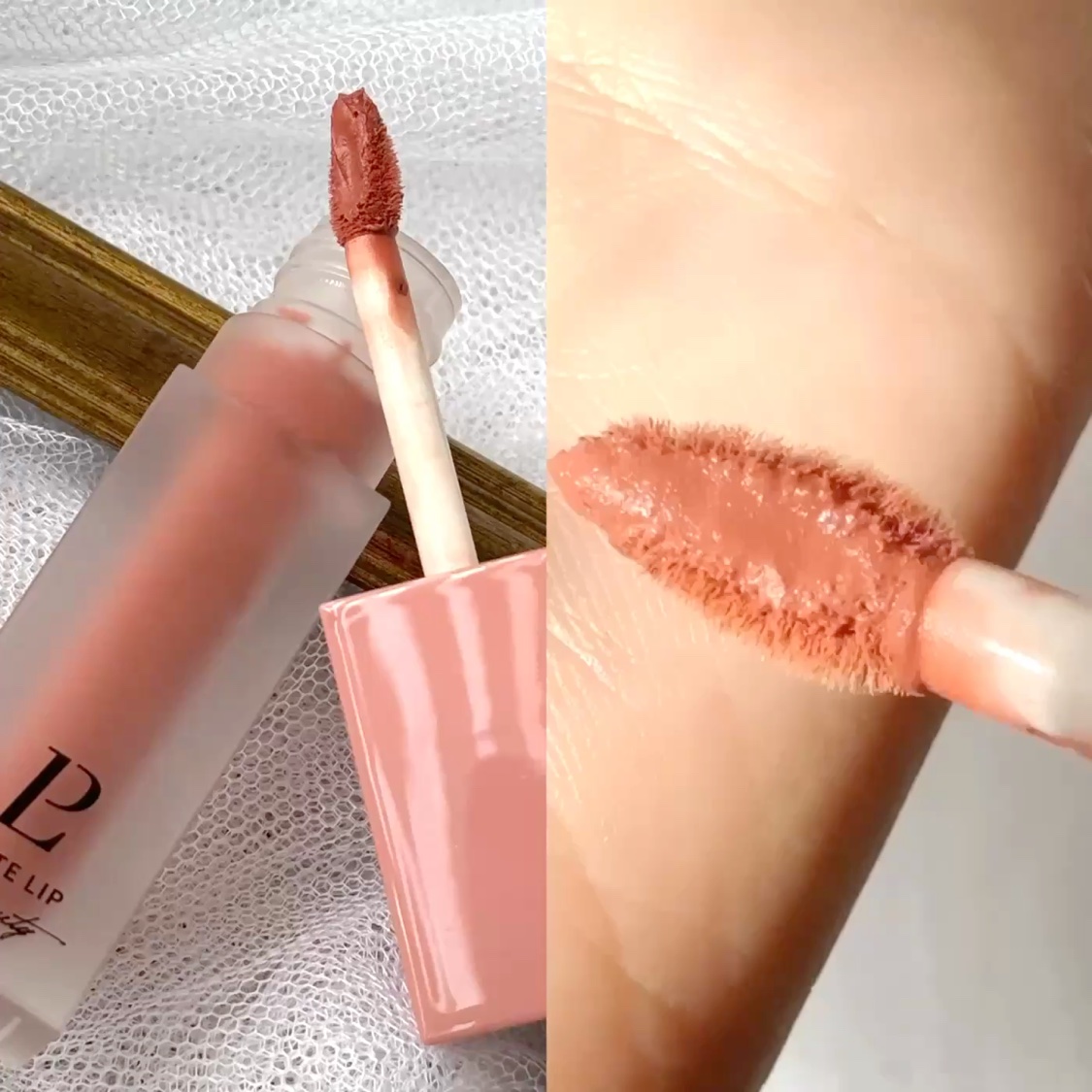 マットリップ/LEPOREM/口紅の動画クチコミ1つ目