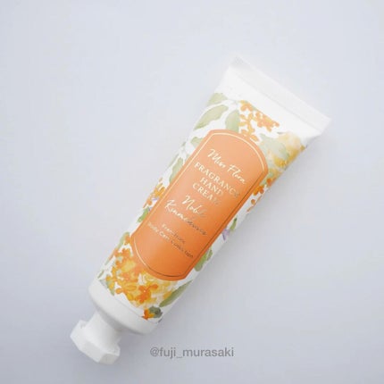 フランフラン Miss Flora fragrance handcream ノーブルキンモクセイのクチコミ「金木犀の香りでハンドケア
もうすぐ大好きな金木犀の香りが街中で香る季節になりますね🥰
そん.....」(1枚目)