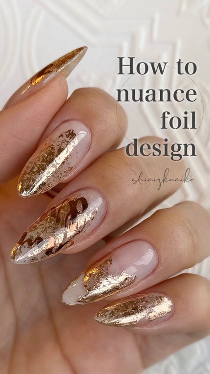 ホイルネイルシート/DAISO/ネイル用品の人気ショート動画