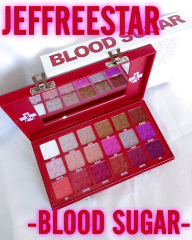 BLOOD SUGAR Eyeshadow Palette/Jeffree Star Cosmetics/アイシャドウパレットの人気ショート動画