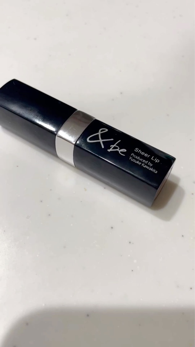 ＆be シアーリップ/＆be/口紅の動画クチコミ1つ目