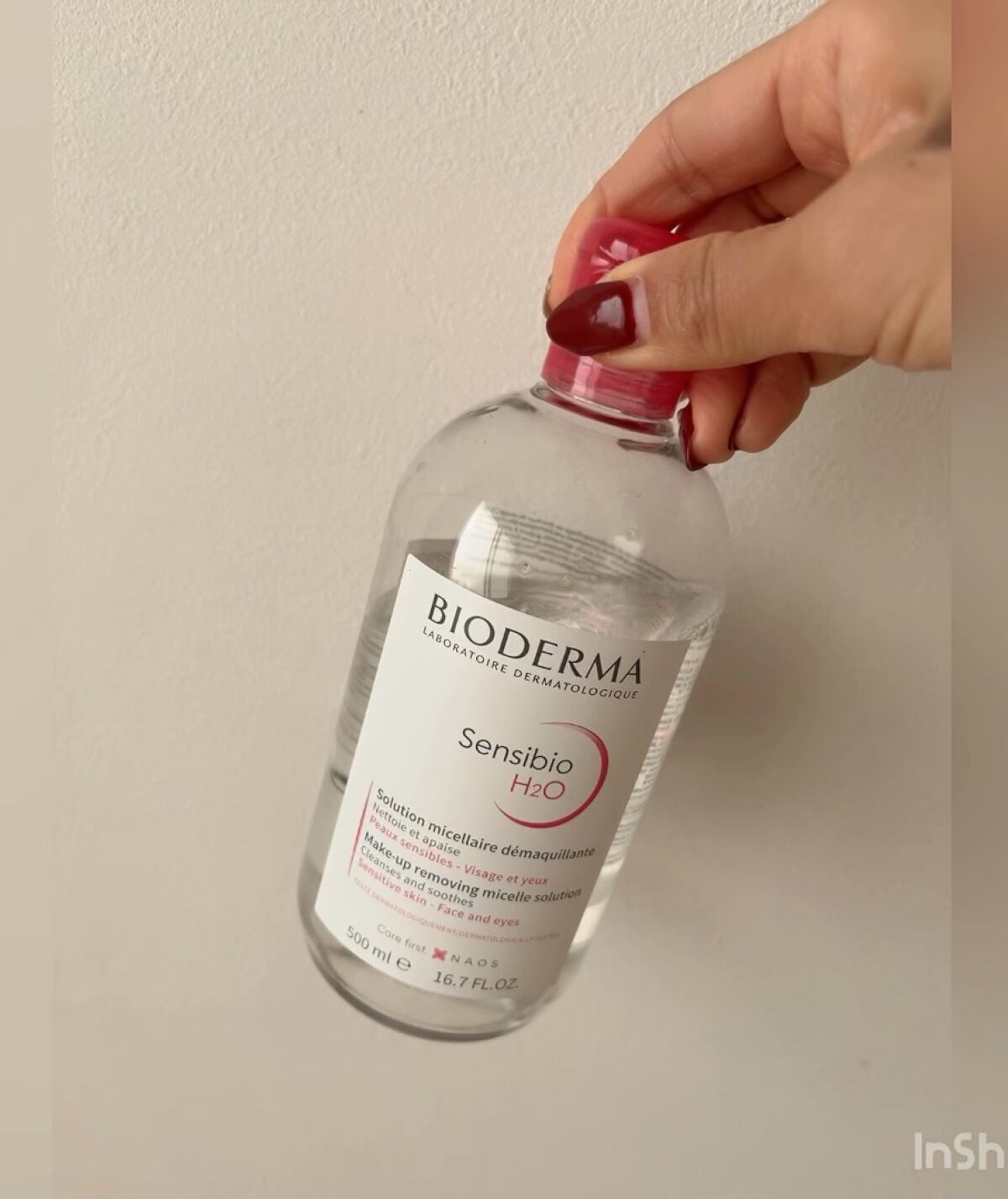 サンシビオ エイチツーオー D/ビオデルマ/クレンジングウォーターを使ったクチコミ（1枚目）