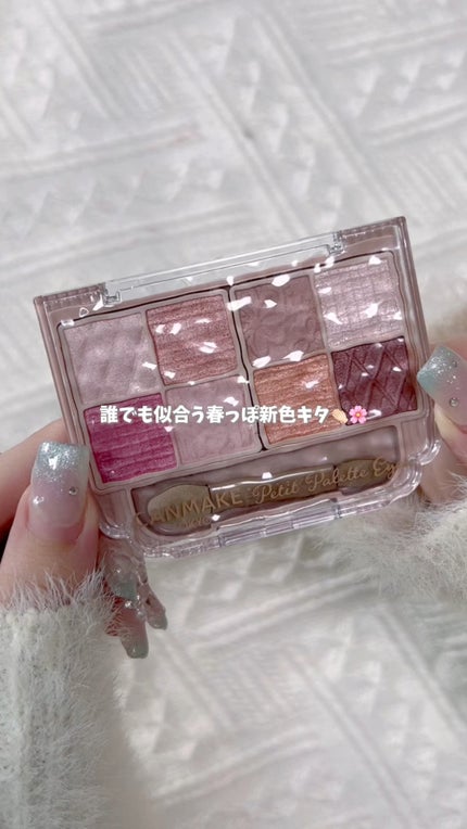 プティパレットアイズ/キャンメイク/パウダーアイシャドウの人気ショート動画
