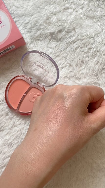 ティントリー ハーフ&ハーフブラッシャー/Colorgram/パウダーチークの人気ショート動画