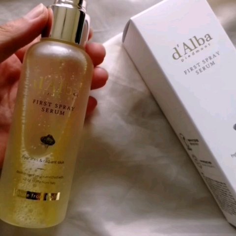 ダルバ ホワイトトリュフファーストスプレーセラム/ダルバ/ミスト状化粧水を使ったクチコミ（3枚目）