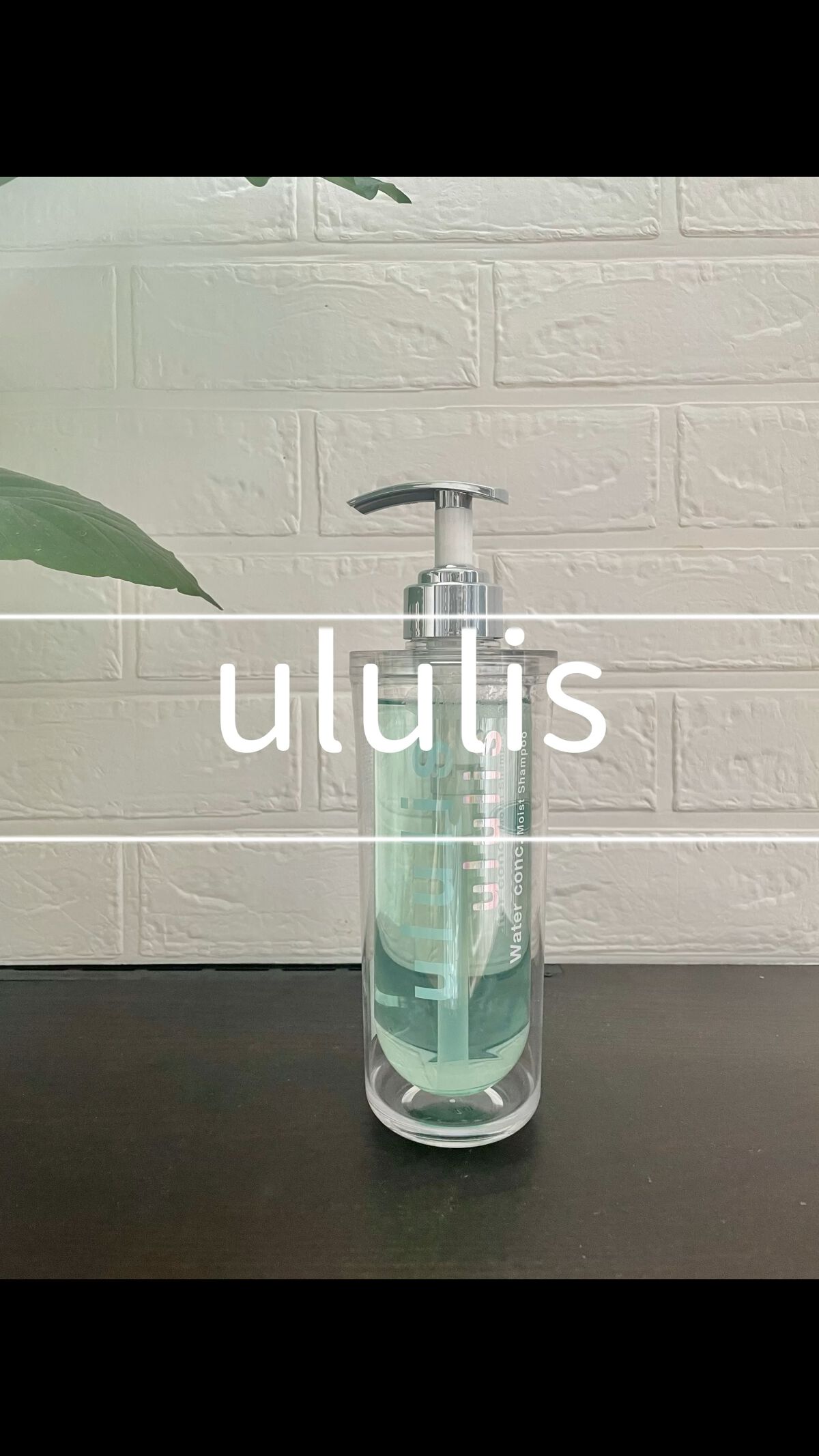 ウォーターコンク モイストシャンプー/ヘアトリートメント/ululis/市販シャンプーの動画クチコミ2つ目