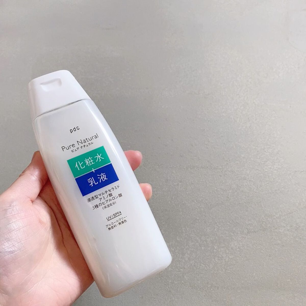 ピュア ナチュラル エッセンスローション ＵＶ/pdc/オールインワン化粧品を使ったクチコミ（3枚目）