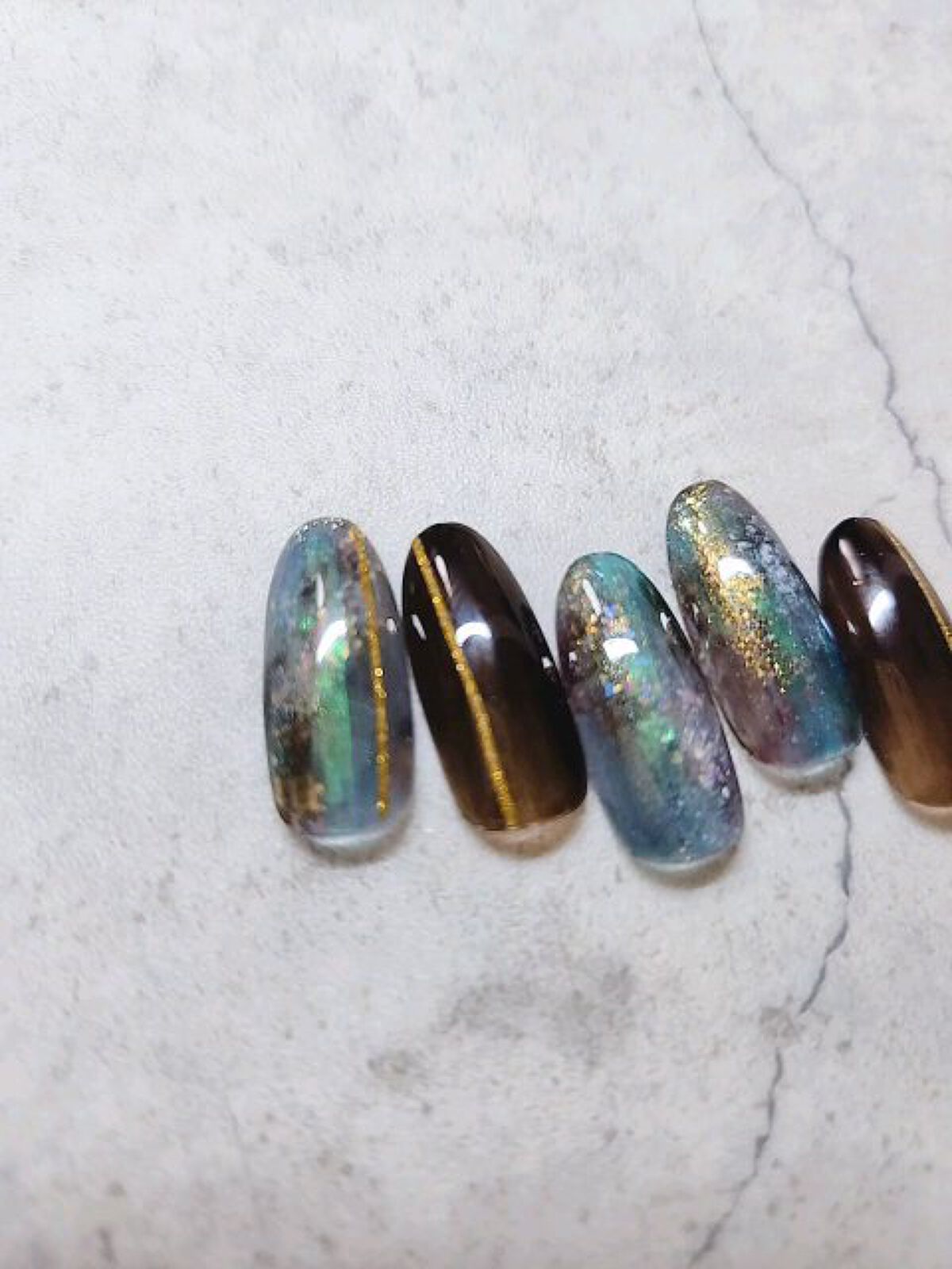 カラージェル/VETRO/ジェルネイルを使ったクチコミ（1枚目）