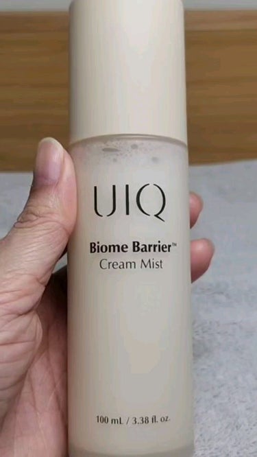 バイオームバリア クリームミスト/UIQ/ミスト状化粧水の動画クチコミ5つ目