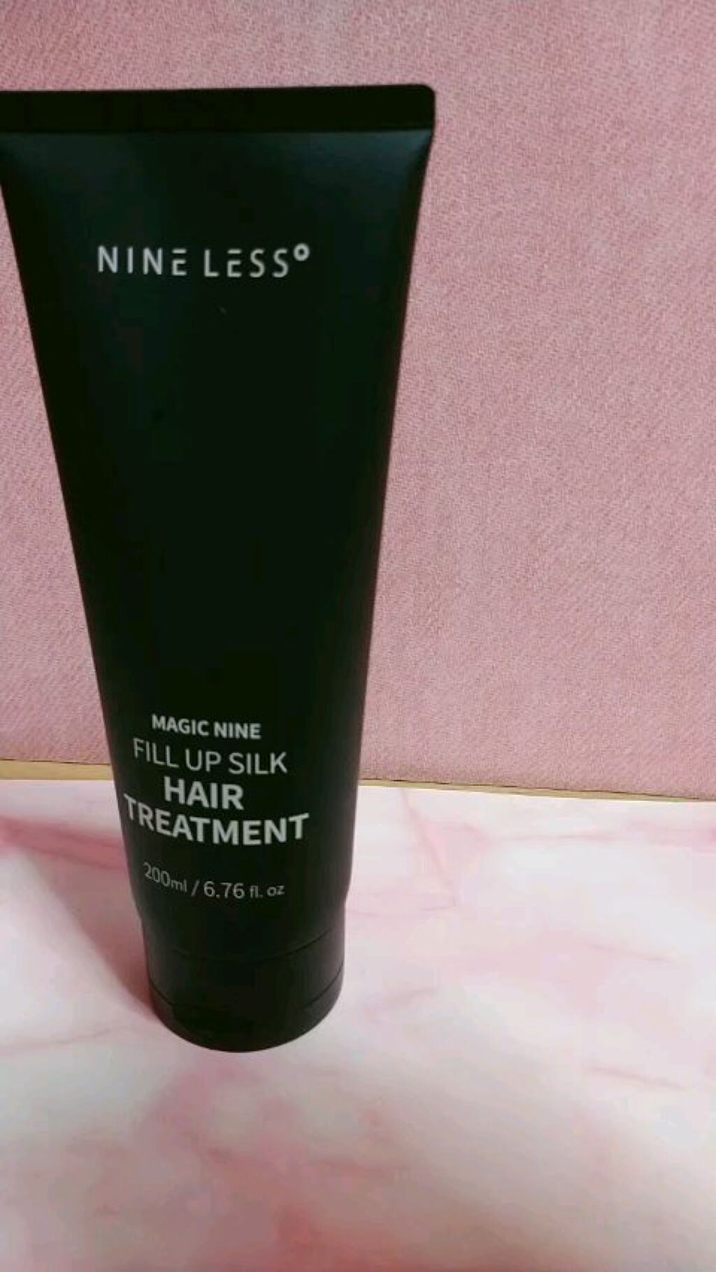 試してみた】Magic Nine Fill Up Silk Hair Treatment／NINELESSの商品情報・通販 | LIPS