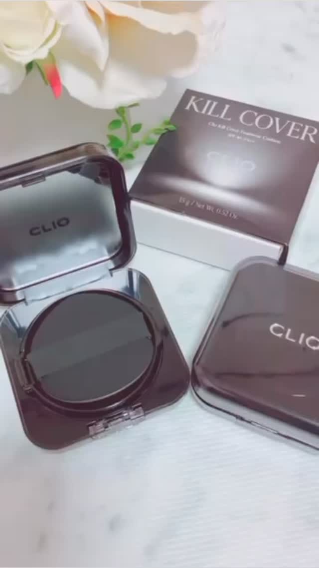 キル カバー ファンウェア クッション/CLIO/クッションファンデーションを使ったクチコミ（1枚目）