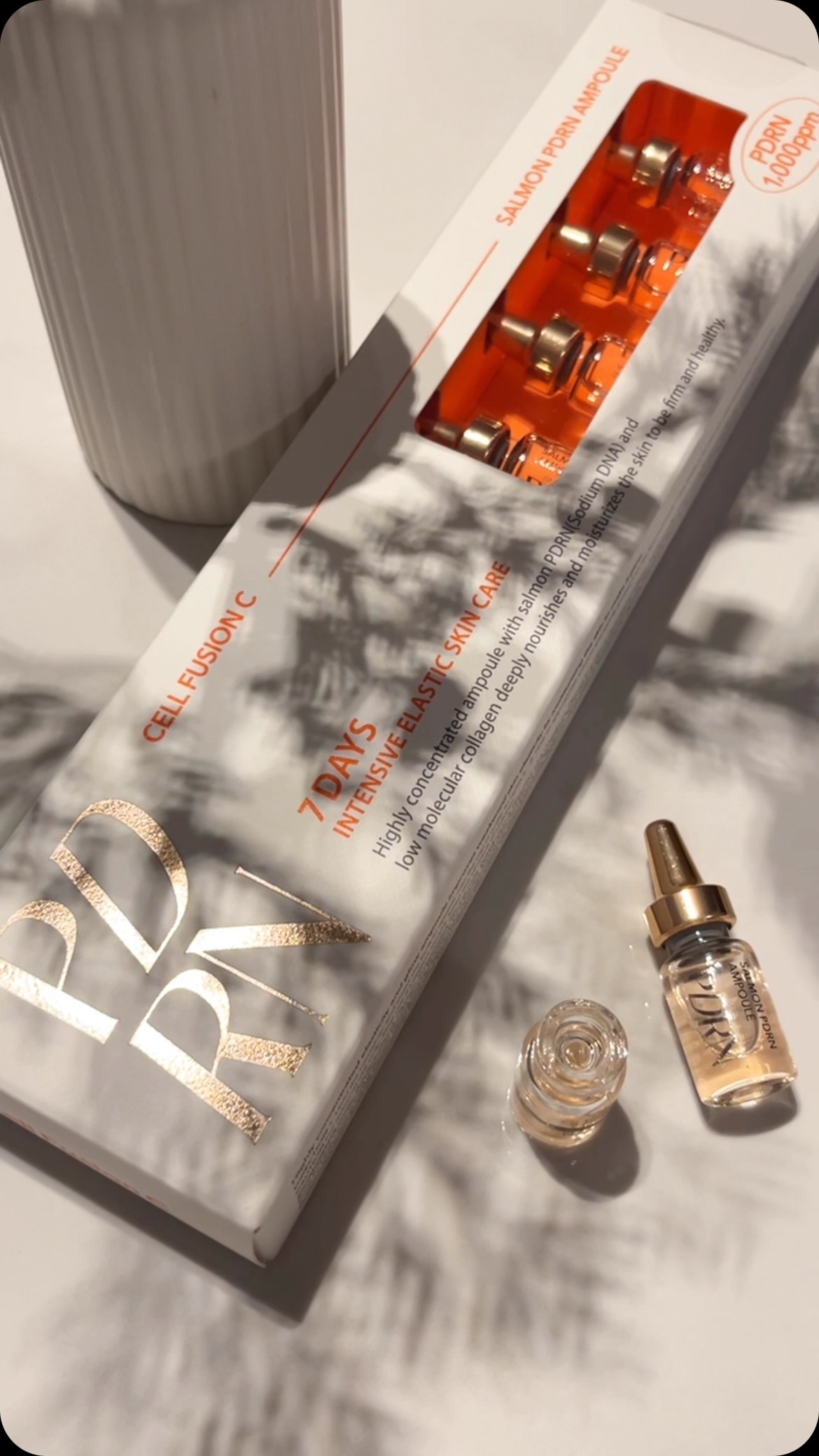 サーモンPDRNアンプル/Cell Fusion C(セルフュージョンシー)/美容液を使ったクチコミ（1枚目）