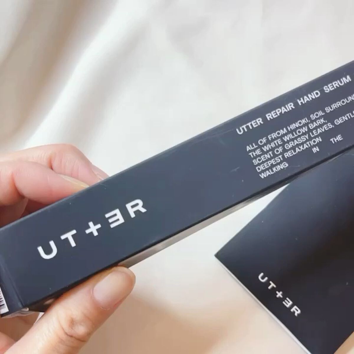 リペアー ハンドセラム (ヒノキ)/UTTER/ハンドクリームの動画クチコミ1つ目