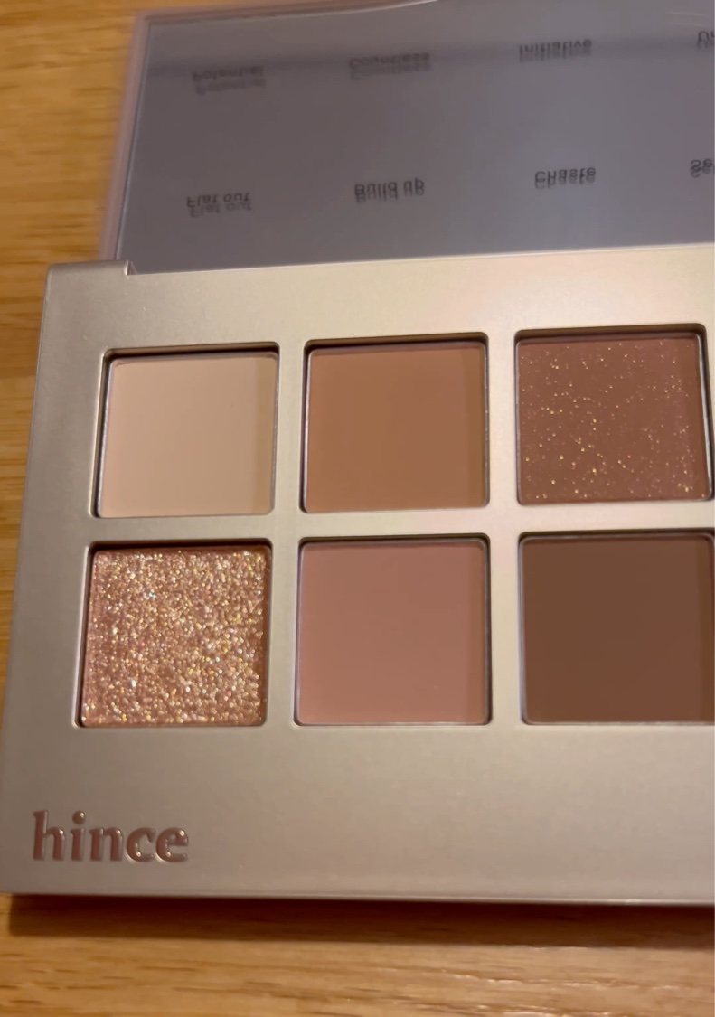 ニューデップスアイシャドウパレット 03 ライク・ア・シーン/hince/アイシャドウパレットを使ったクチコミ（3枚目）