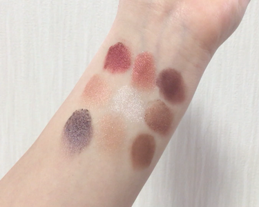 UR GLAM　BLOOMING EYE COLOR PALETTE/U R GLAM/アイシャドウパレットを使ったクチコミ（3枚目）