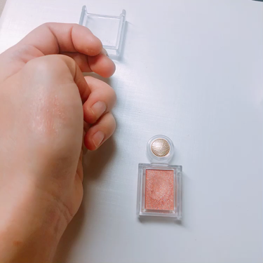 シャドーカスタマイズ/MAJOLICA MAJORCA/単色アイシャドウを使ったクチコミ（3枚目）