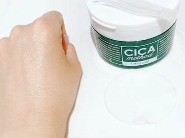 CICA method TONER PAD/コジット/化粧水を使ったクチコミ（7枚目）