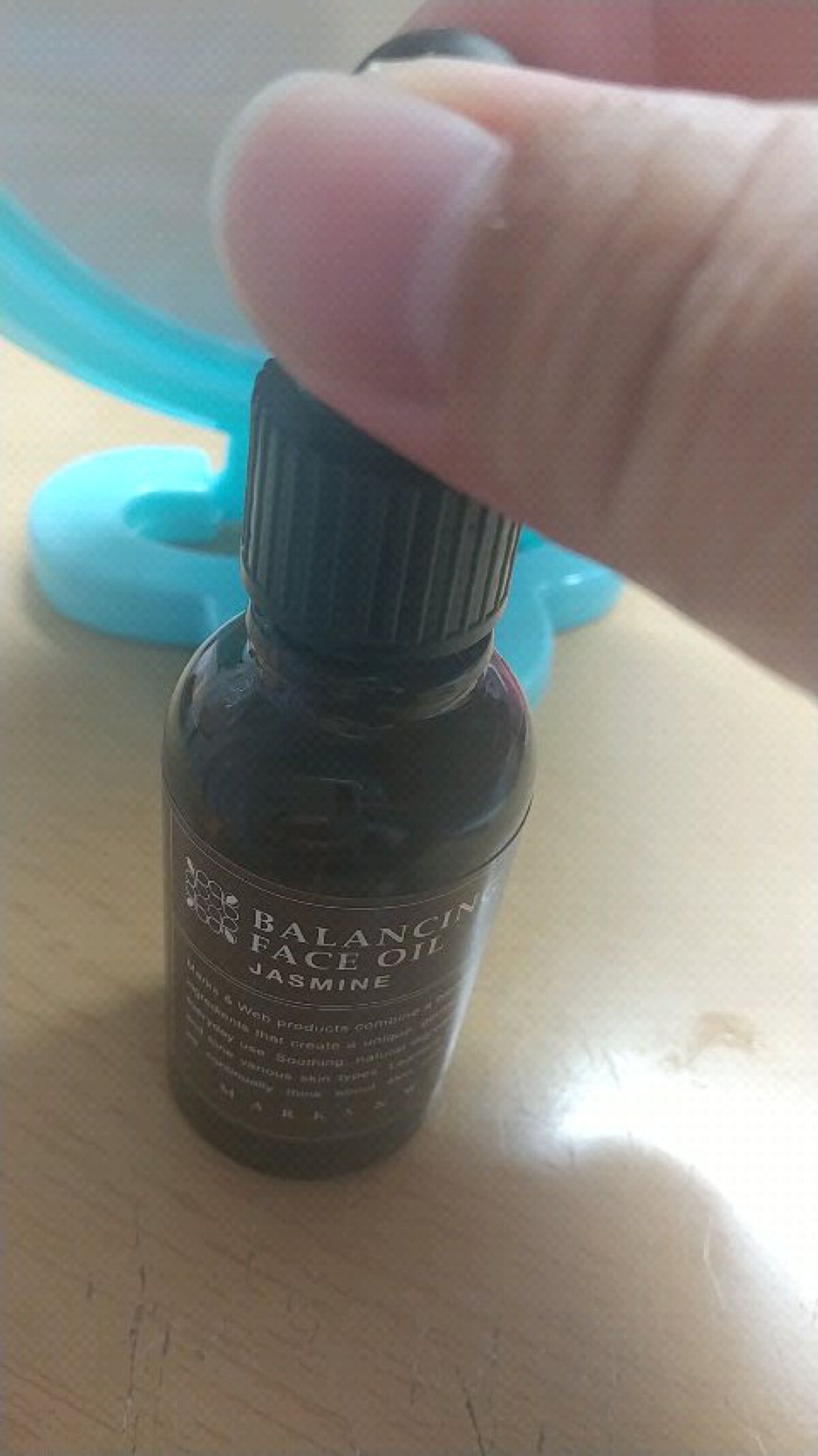 バランシングフェイスオイル ジャスミン/MARKS&WEB/フェイスオイルを使ったクチコミ（1枚目）