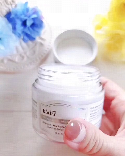 フレッシュリージュースドビタミンEマスク(90g)/Klairs/フェイスクリームを使ったクチコミ（3枚目）