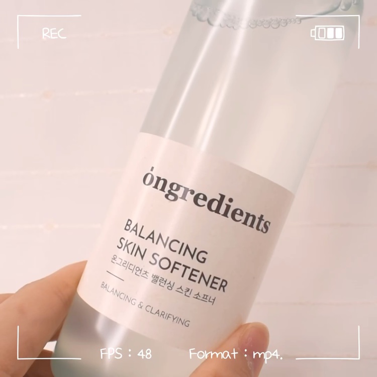 Balancing Skin Softener/Ongredients/化粧水の動画クチコミ5つ目