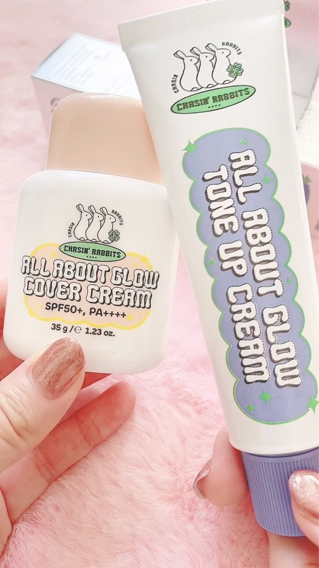 オールアバウトグロウカバークリーム/CHASIN'RABBITS/日焼け止めクリームを使ったクチコミ（1枚目）