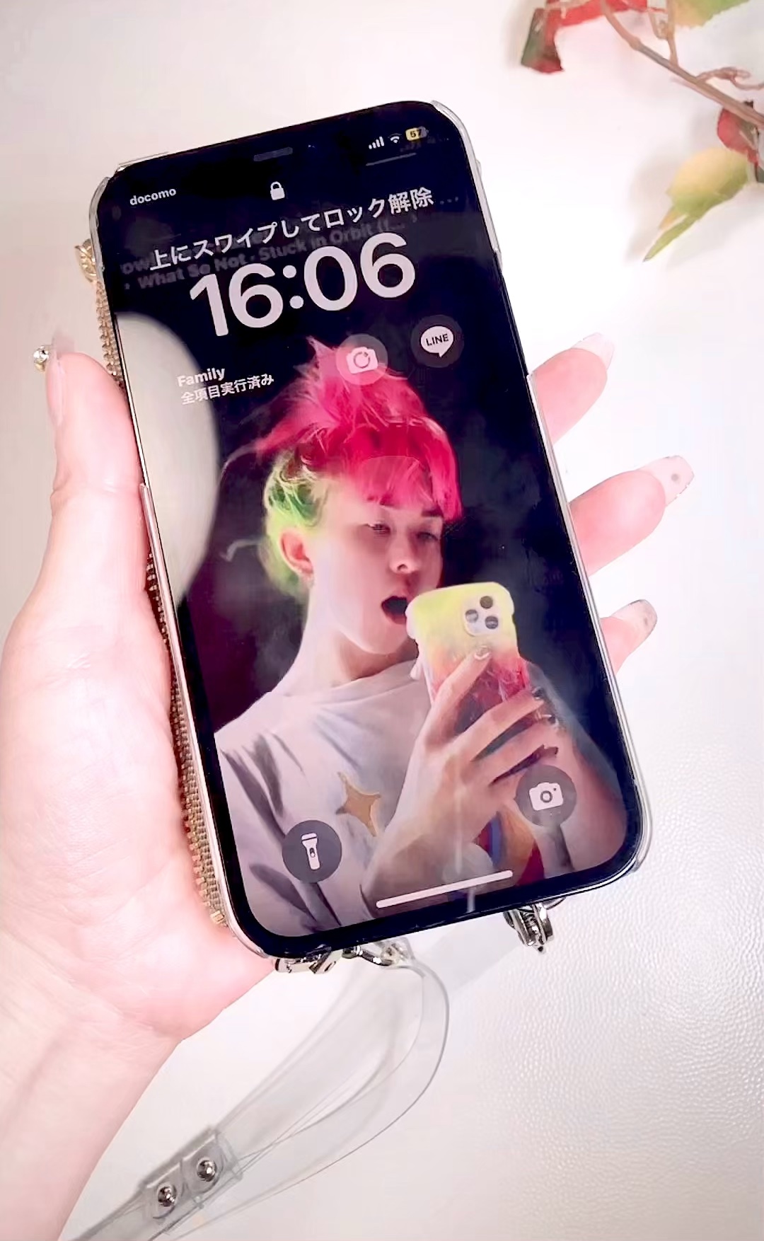 ジェルフィットティント/AMUSE/リップティントを使ったクチコミ（1枚目）