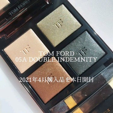 アイ カラー クォード/TOM FORD BEAUTY/パウダーアイシャドウを使ったクチコミ（1枚目）