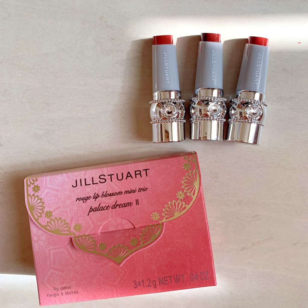 ルージュ リップブロッサム ミニトリオ/JILL STUART/メイクアップキットの動画クチコミ1つ目