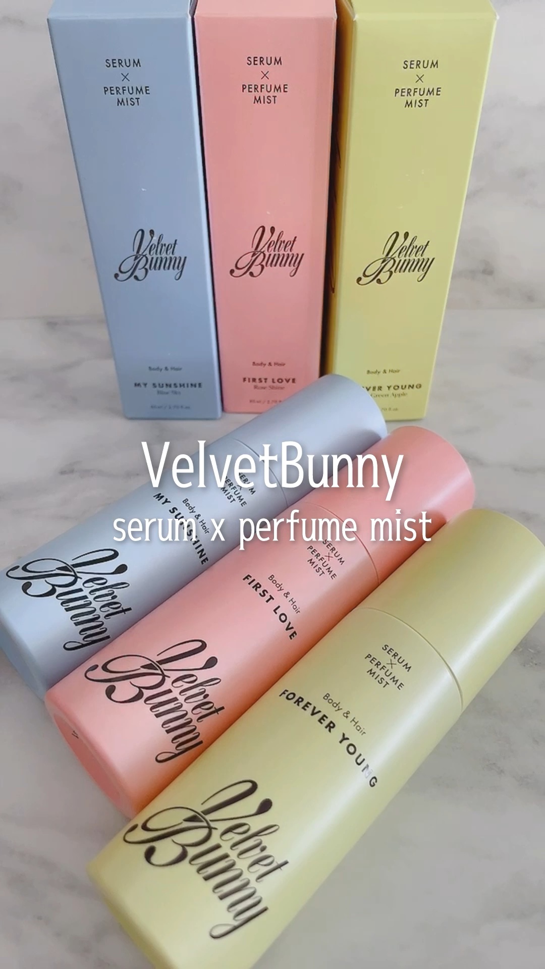 セラム X パフュームミスト FIRST LOVE/Velvet Bunny/香水(レディース)の動画クチコミ4つ目