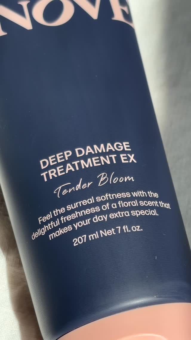 ディープダメージトリートメントEX フレッシュフローラルムスクの香り/UNOVE/洗い流すヘアトリートメントを使ったクチコミ（1枚目）