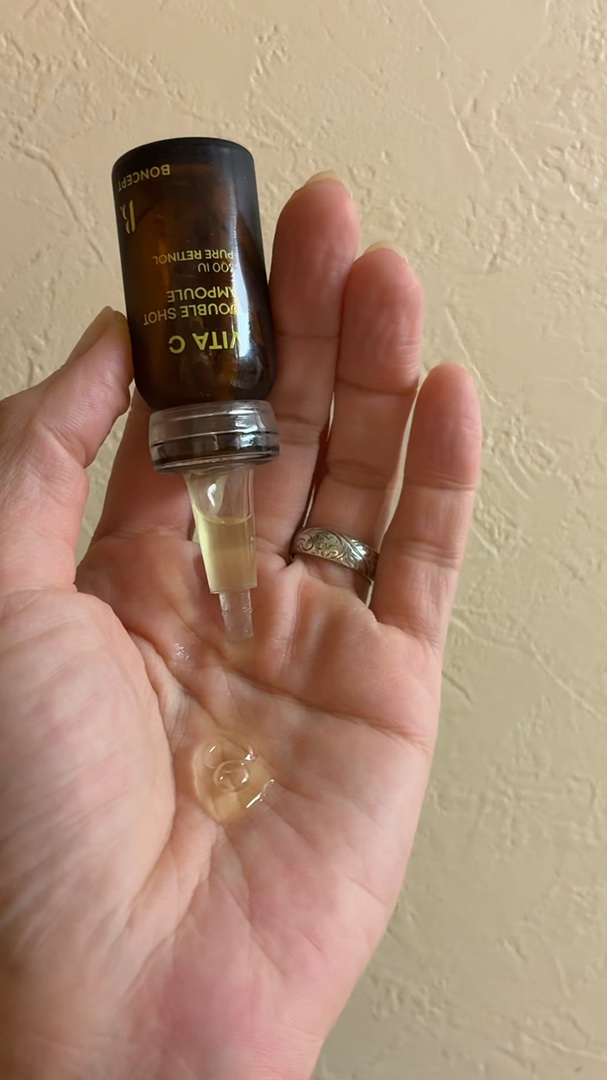 ビタC凍結乾燥ダブルショットアンプルキット/BONCEPT/美容液の動画クチコミ3つ目