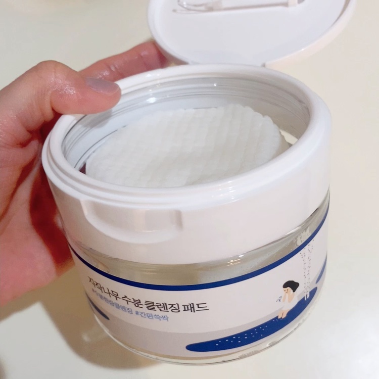 白樺水分パッド/ROUND LAB/トナーパッドの動画クチコミ5つ目